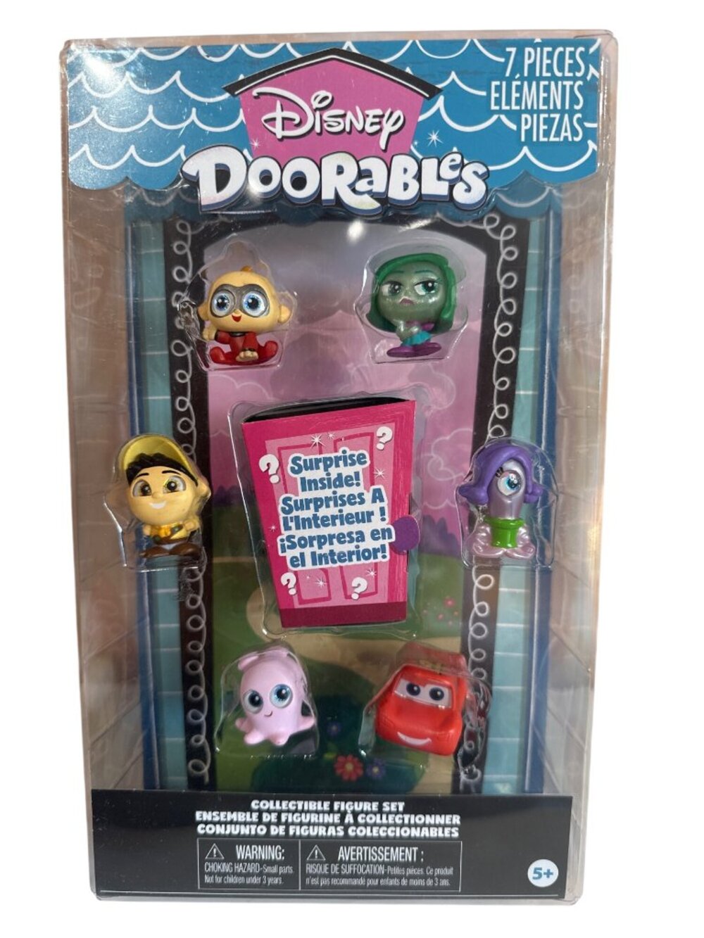 Disney Doorables Collectible Figure Set Surprise Character - 7 Pieces - Ages 5+